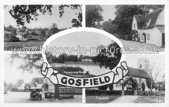 Views of Gosfield, Essex. c.1930's